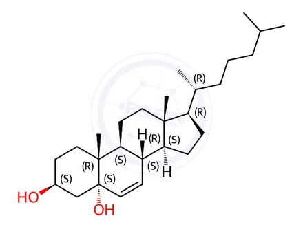 Chemical structure of Cholesterol Impurity 48
