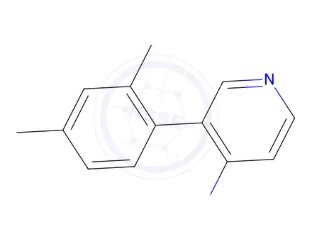 Chemical structure of 3-(2,4-Dimethylphenyl)pyridin-4-amine