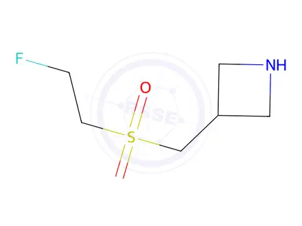 Chemical structure of 3-(((2-Fluoroethyl)sulfonyl)methyl)azetidine