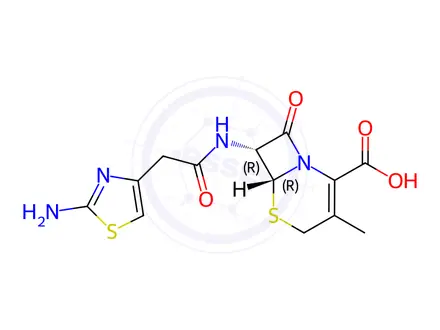 Chemical structure of 3-methyl Cefotiam