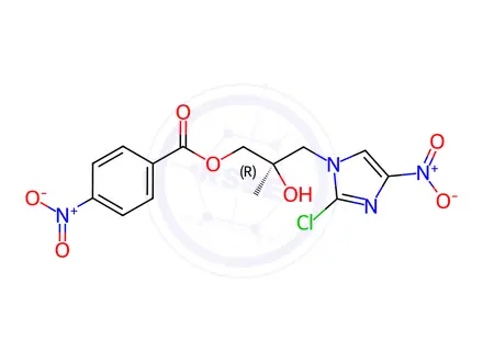 Chemical structure of Delamanid Impurity 41