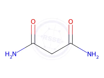 Chemical structure of Malonamide
