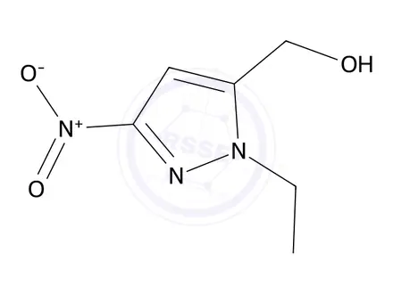 Chemical structure of (1-Ethyl-3-nitro-1h-pyrazol-5-yl)methanol
