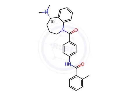 Chemical structure of Mozavaptan Impurity 2