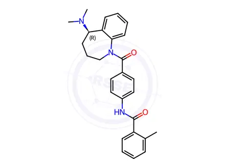 Chemical structure of Mozavaptan Impurity 1