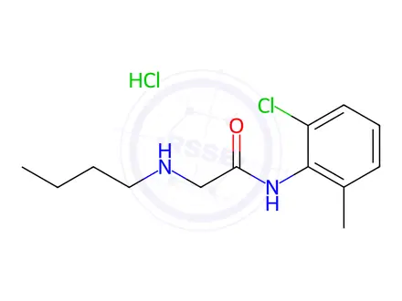 Chemical structure of Butanilicaine Hydrochloride