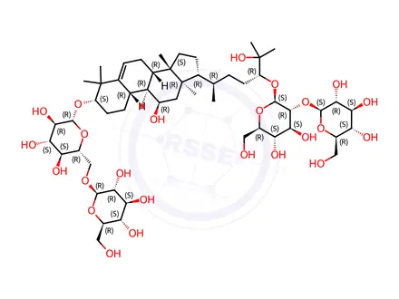 Chemical structure of Mogroside IV