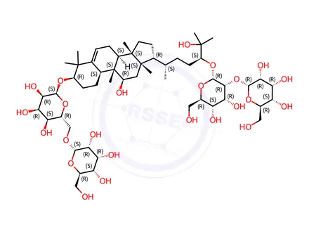Chemical structure of Mogroside IV-E