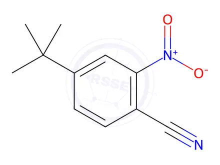 Chemical structure of 4-(tert-Butyl)-2-nitrobenzonitrile