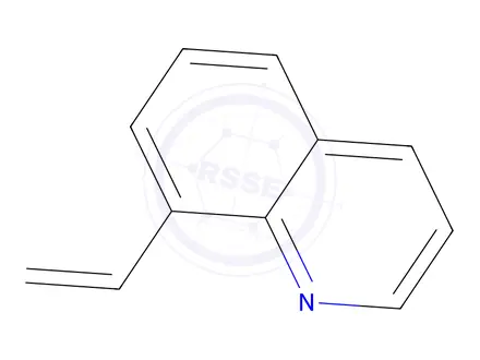 Chemical structure of 8-Vinylquinoline