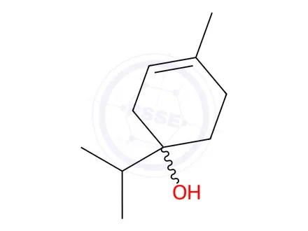 Chemical structure of Terpinen-4-ol