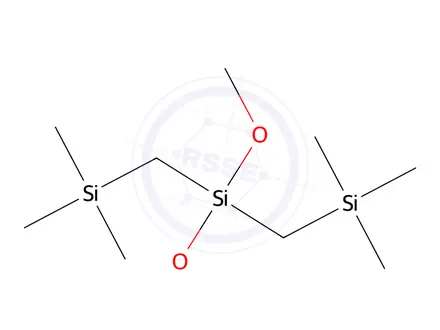 Chemical structure of BIS(TRIMETHYLSILYLMETHYL)DIMETHOXYSILANE