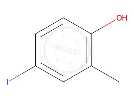 Chemical structure of 4-Iodo-2-methylphenol (BSC)