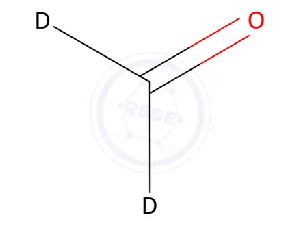Chemical structure of Paraformaldehyde-d2A