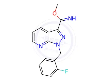 Chemical structure of Riociguat Related Compound 8