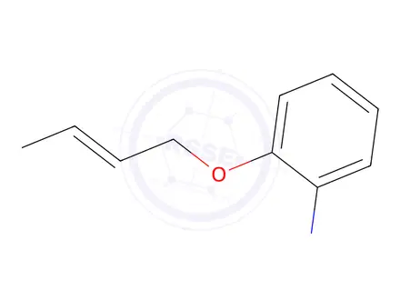 Chemical structure of 2-(But-2-en-1-yloxy)aniline