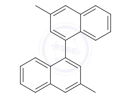 Chemical structure of 3,3'-Dimethyl-1,1'-binaphthalene