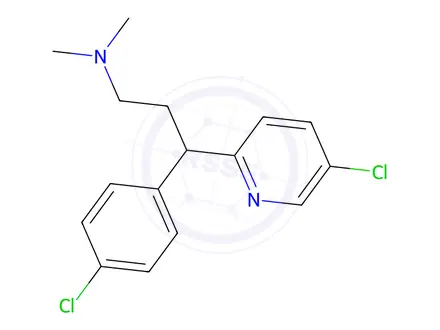 Chemical structure of Chlorpheniramine Impurity 40