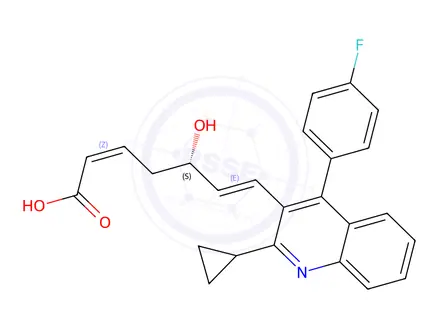 Chemical structure of Pitavastatin Impurity 60