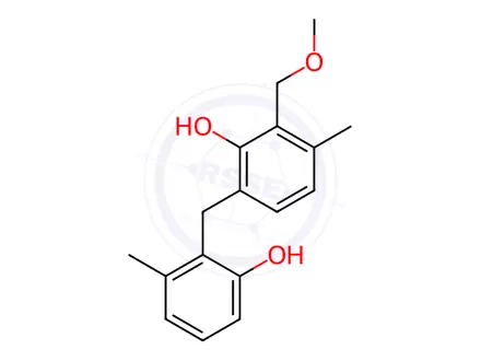Chemical structure of Peniphenylane G