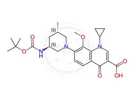 Chemical structure of Nemonoxacin Impurity 131