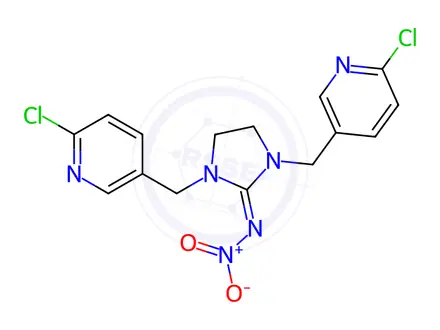 Chemical structure of Imidacloprid Impurity 40