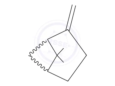 Chemical structure of beta-Pinene