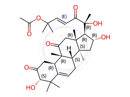 Chemical structure of Isocucurbitacin B