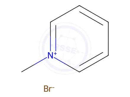 Chemical structure of 1-Methylpyridin-1-ium Bromide