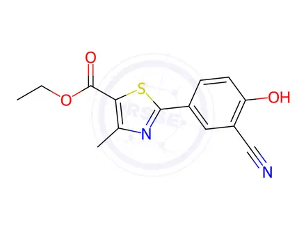 Chemical structure of Febuxostat Impurity 179