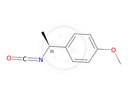 Chemical structure of (S)-1-(1-Isocyanatoethyl)-4-methoxybenzene