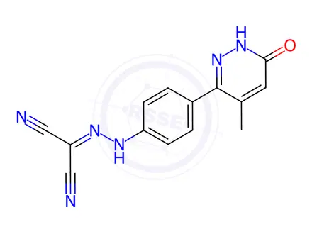 Chemical structure of Levosimendan Impurity 147