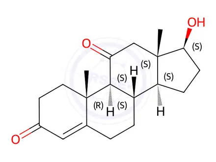 Chemical structure of Testosterone Impurity 47