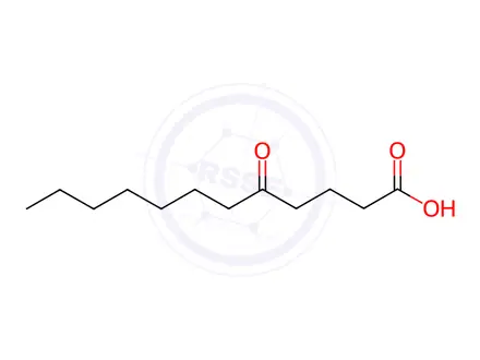 Chemical structure of 5-Ketolauric acid