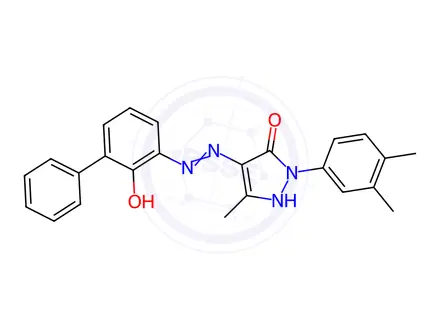 Chemical structure of Eltrombopag Impurity 155
