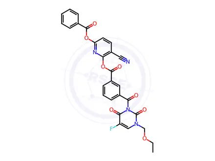Chemical structure of Emitefur
