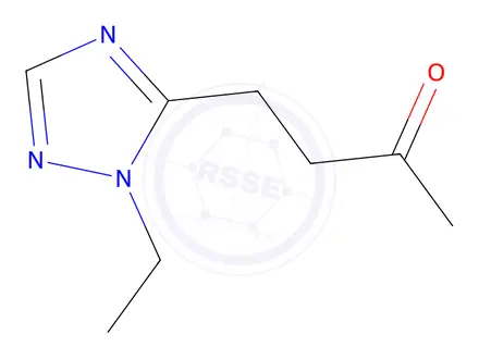 Chemical structure of 4-(1-Ethyl-1h-1,2,4-triazol-5-yl)butan-2-one