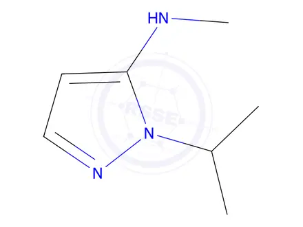 Chemical structure of n-Methyl-1-(propan-2-yl)-1h-pyrazol-5-amine