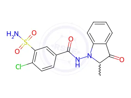 Chemical structure of Indapamide Metabolite M4