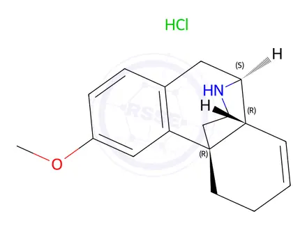 Chemical structure of 3-Methoxymorphinan Hydrochloride