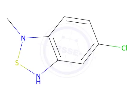 Chemical structure of 5-chloro-N-methylbenzo(C)(1,2,5)thiadiazole