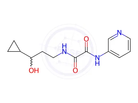 Chemical structure of N1-(3-Cyclopropyl-3-hydroxypropyl)-N2-(pyridin-3-yl)oxalamide