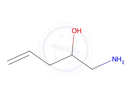 Chemical structure of 1-aminopent-4-en-2-ol
