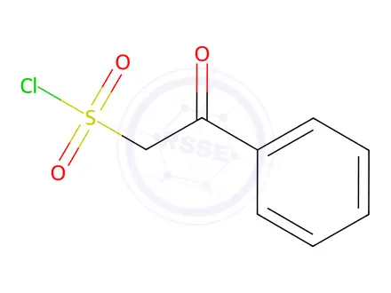 Chemical structure of 2-Oxo-2-phenyl-ethanesulfonyl chloride