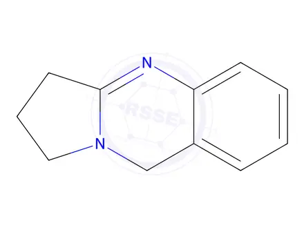 Chemical structure of 1,2,3,9-tetrahydropyrrolo[2,1-b]quinazoline,HCl