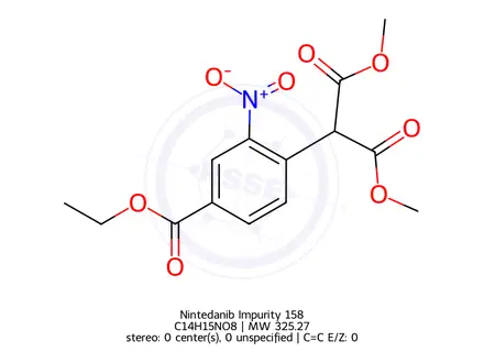 Chemical structure of Nintedanib Impurity 197