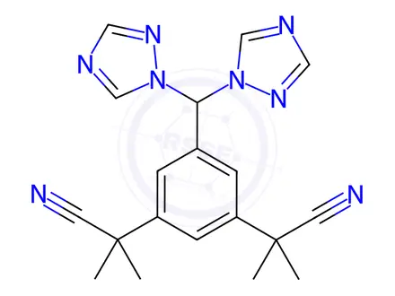 Chemical structure of Anastrozole Impurity 4