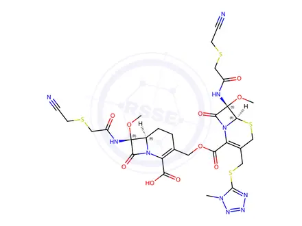 Chemical structure of Cefmetazole Impurity 74