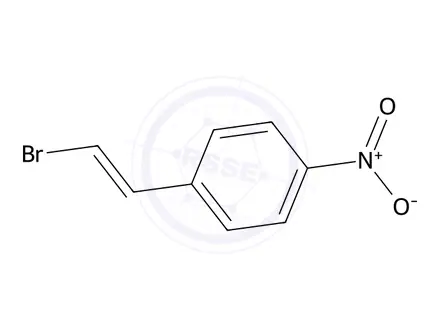 Chemical structure of (E)-1-(2-Bromovinyl)-4-nitrobenzene