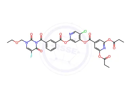 Chemical structure of Emitefur Impurity 26